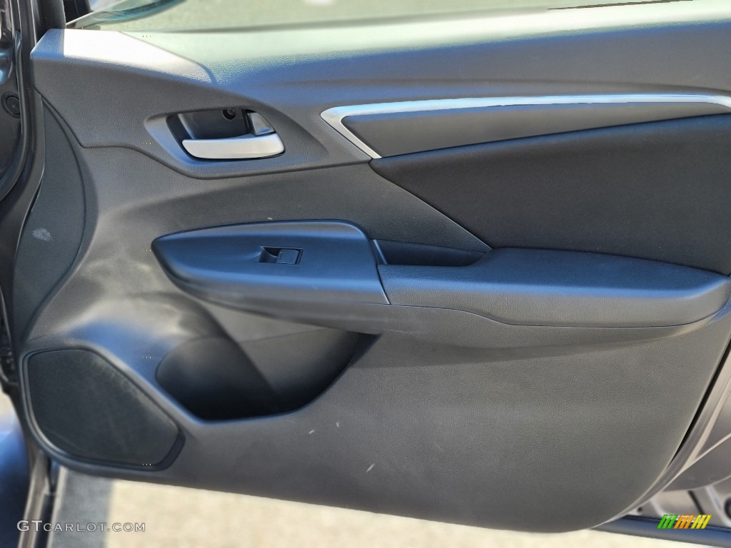 2016 Honda Fit LX Black Door Panel Photo #141924933