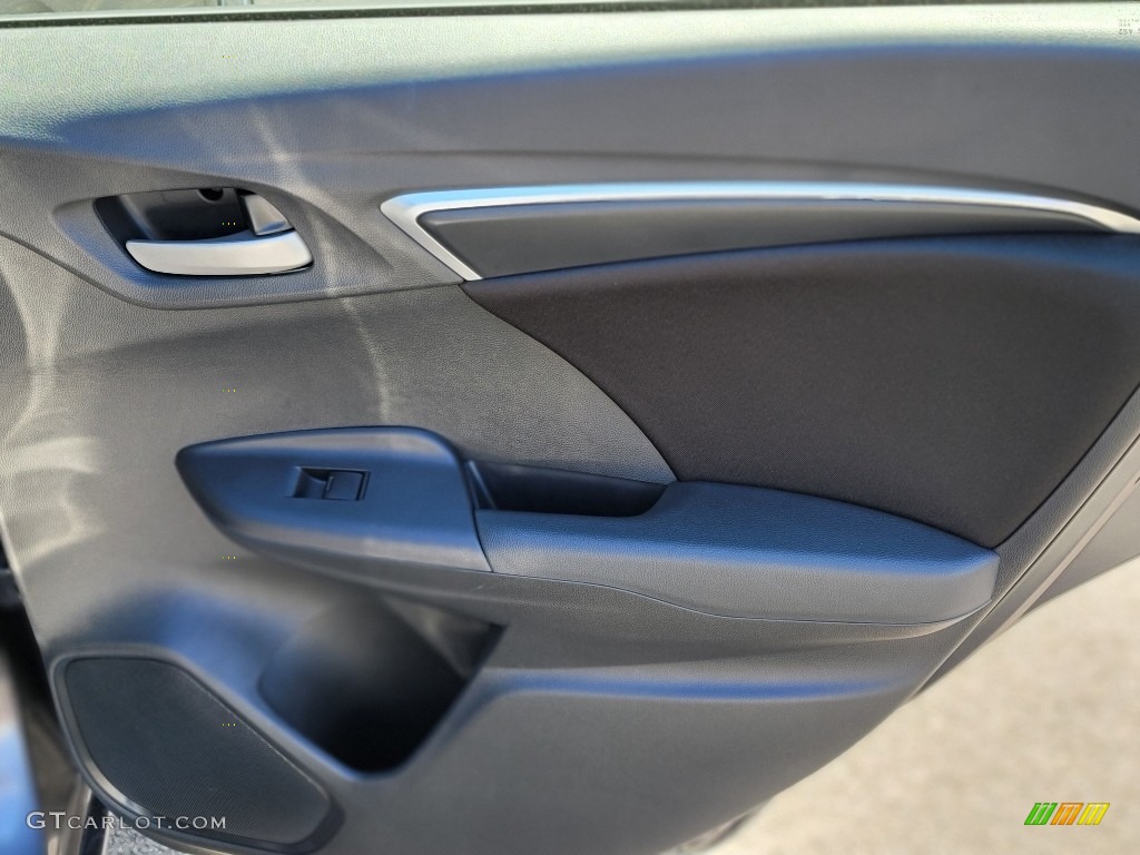 2016 Honda Fit LX Black Door Panel Photo #141925011
