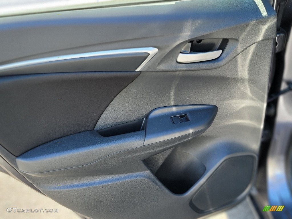2016 Honda Fit LX Black Door Panel Photo #141925140