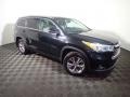 2015 Attitude Black Metallic Toyota Highlander XLE AWD  photo #6
