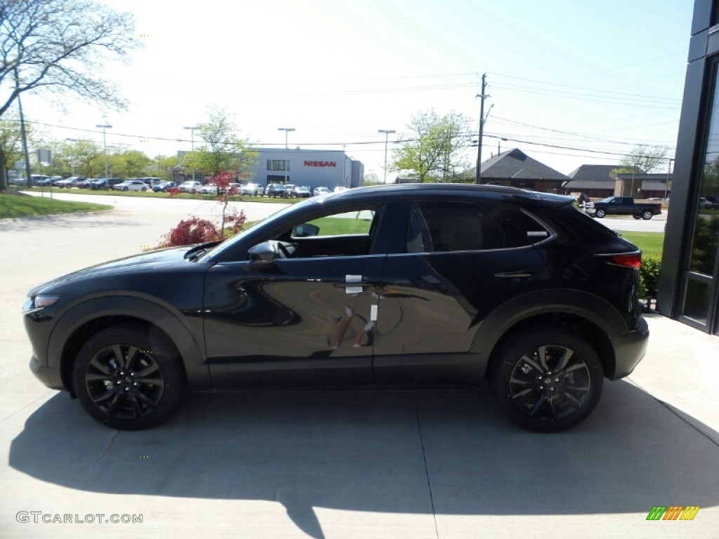 2021 CX-30 Turbo Premium AWD - Jet Black Mica / Black photo #6