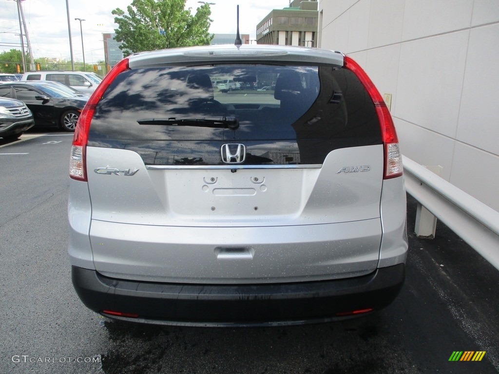 2014 CR-V EX AWD - Alabaster Silver Metallic / Black photo #4