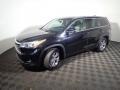2015 Attitude Black Metallic Toyota Highlander XLE AWD  photo #12