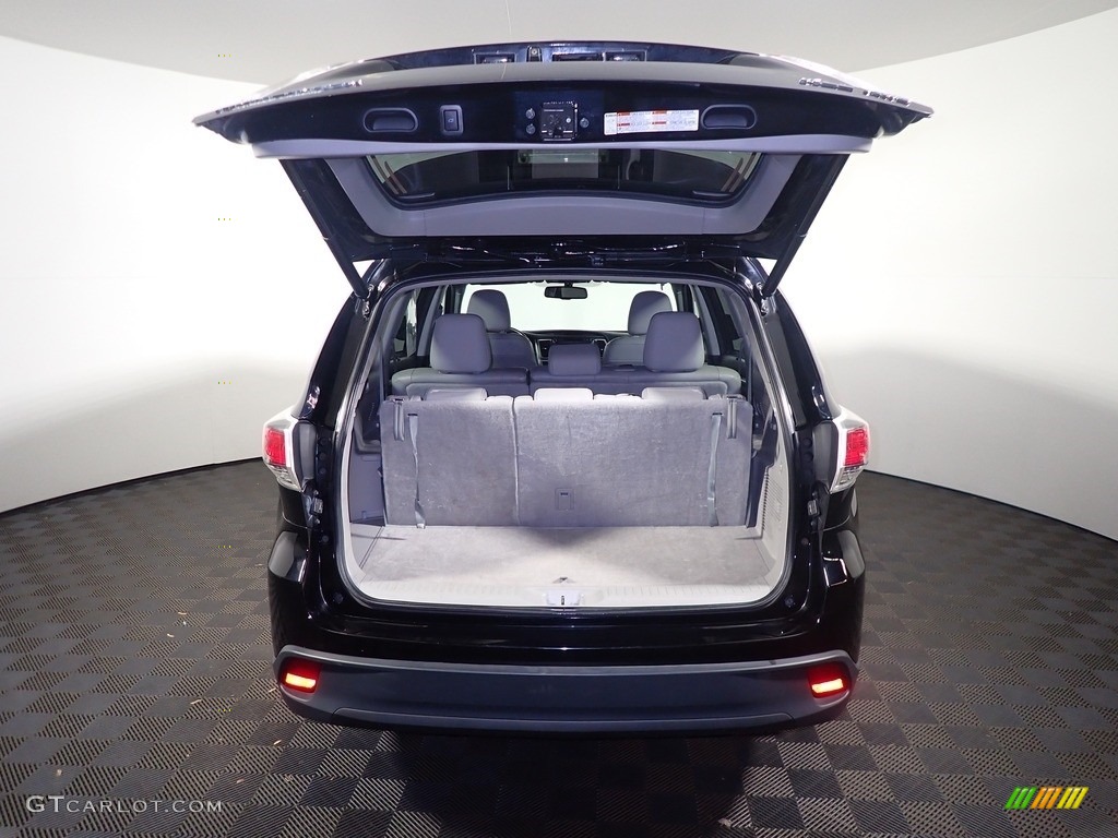 2015 Highlander XLE AWD - Attitude Black Metallic / Ash photo #17