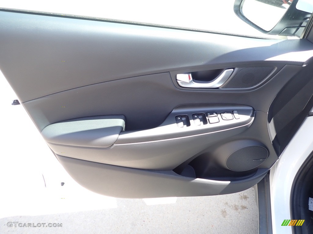 2022 Hyundai Kona Limited AWD Black Door Panel Photo #141925872