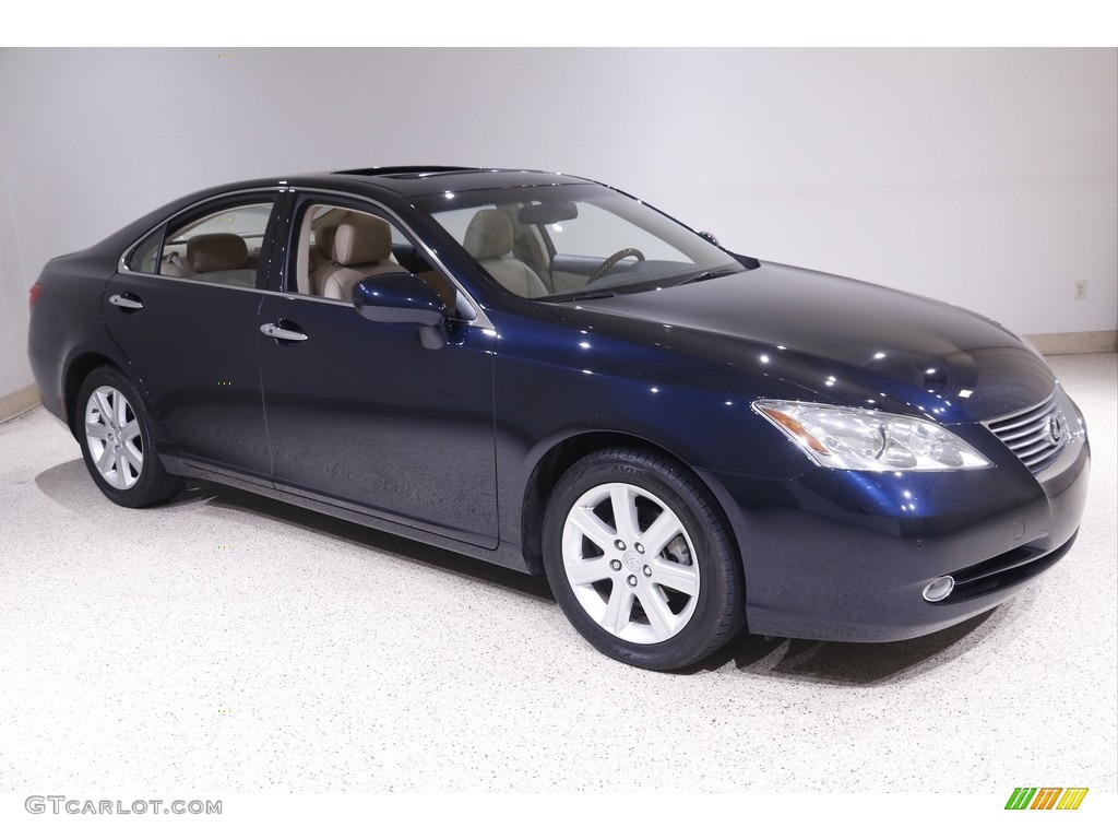 2007 ES 350 - Blue Onyx Pearl / Cashmere photo #1