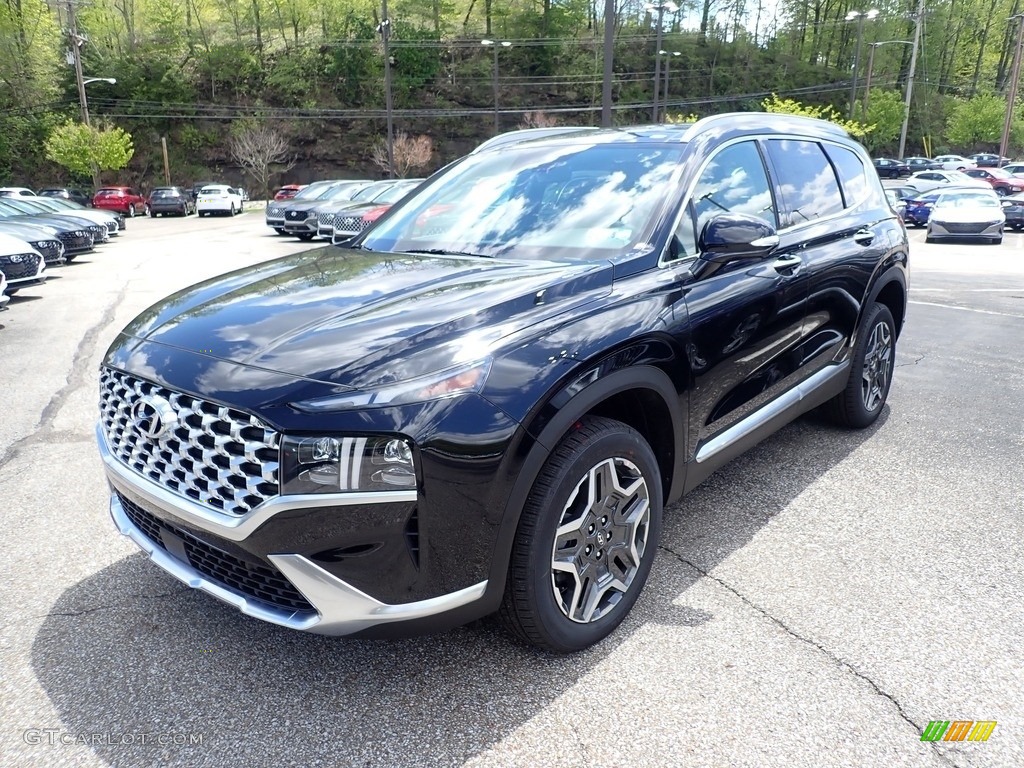 2021 Santa Fe Limited AWD - Twilight Black / Gray photo #5