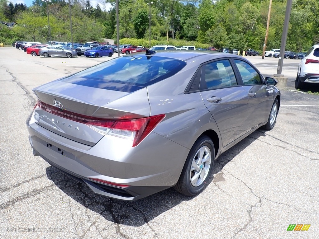 2021 Elantra SE - Fluid Metal / Black photo #2
