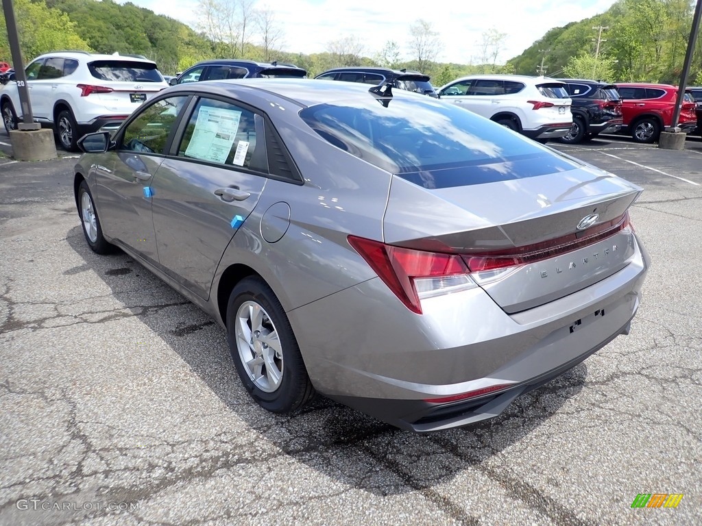 2021 Elantra SE - Fluid Metal / Black photo #6