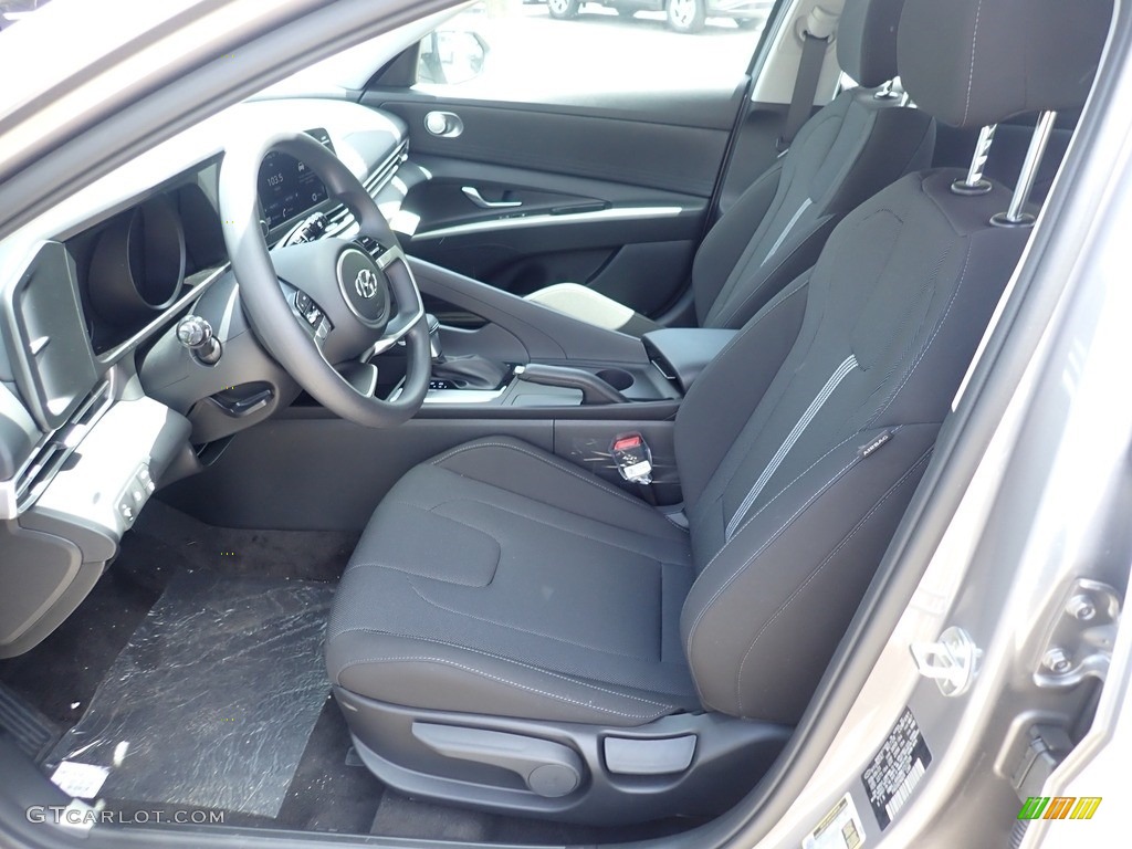 2021 Elantra SE - Fluid Metal / Black photo #9