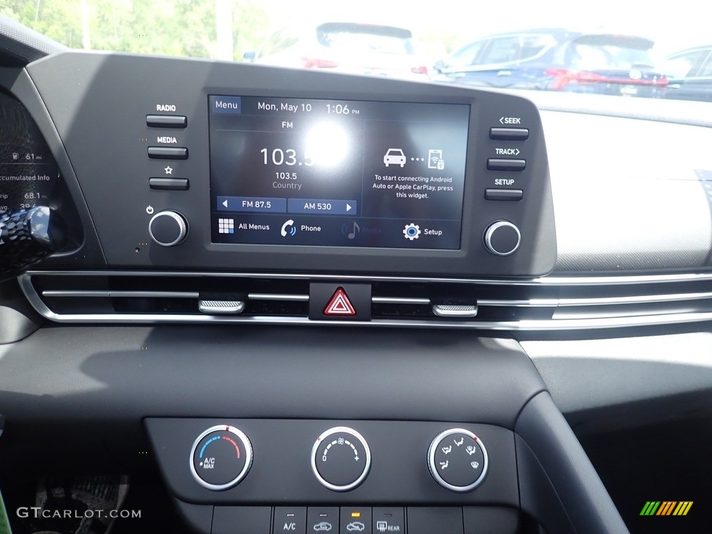 2021 Elantra SE - Fluid Metal / Black photo #13