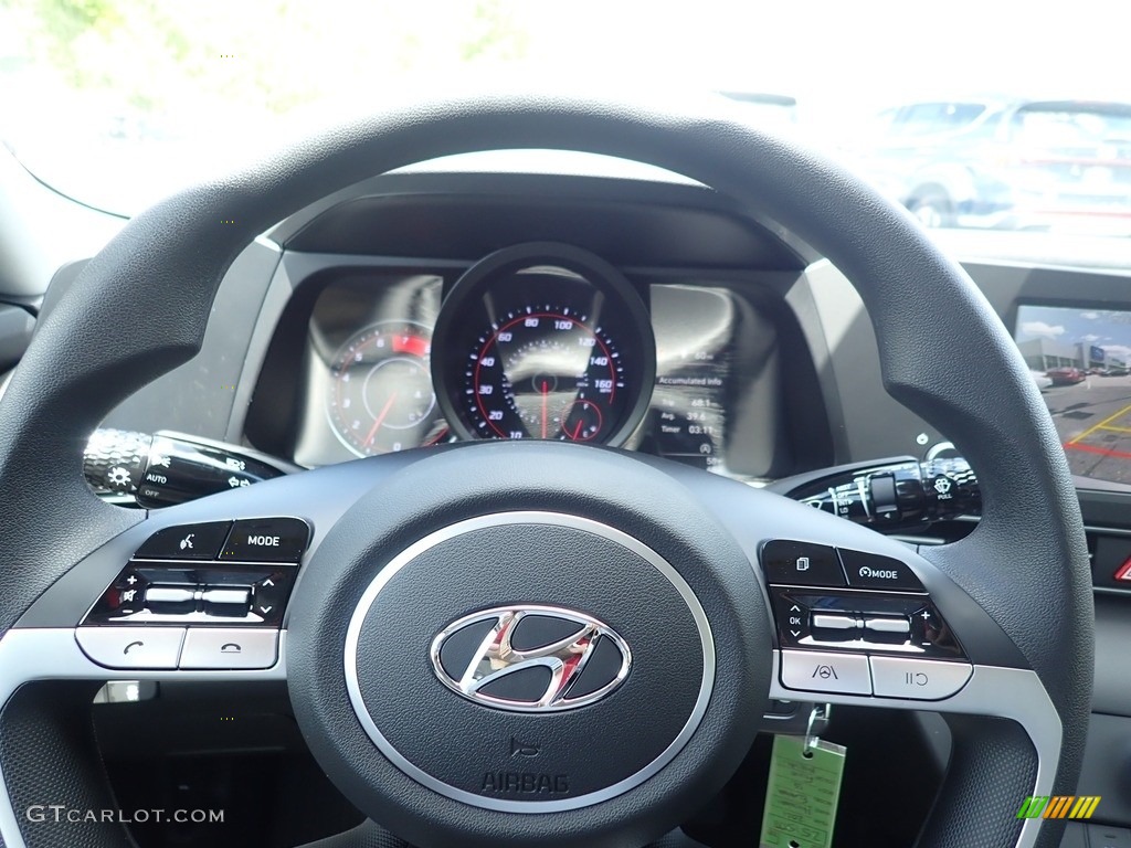 2021 Elantra SE - Fluid Metal / Black photo #15