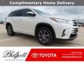 Blizzard White Pearl 2018 Toyota Highlander XLE