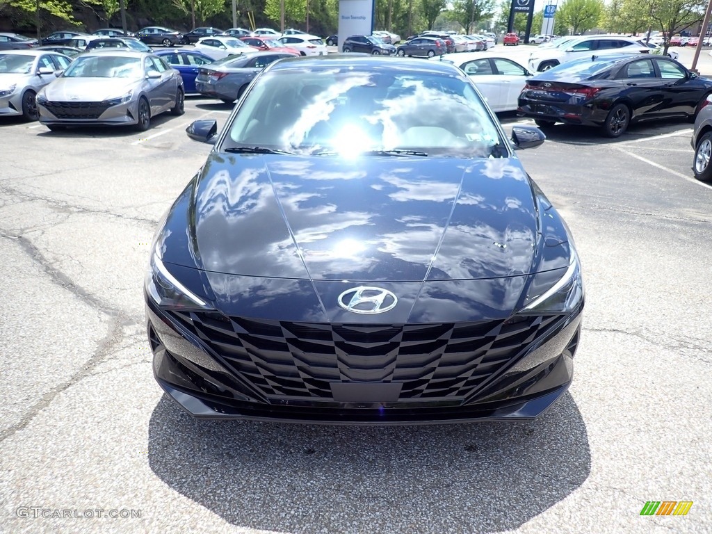 2021 Elantra SEL - Phantom Black / Black photo #4