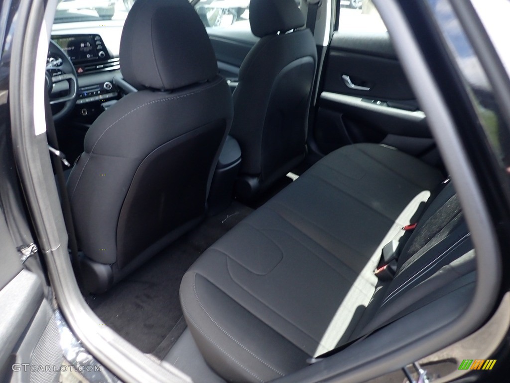 2021 Elantra SEL - Phantom Black / Black photo #8