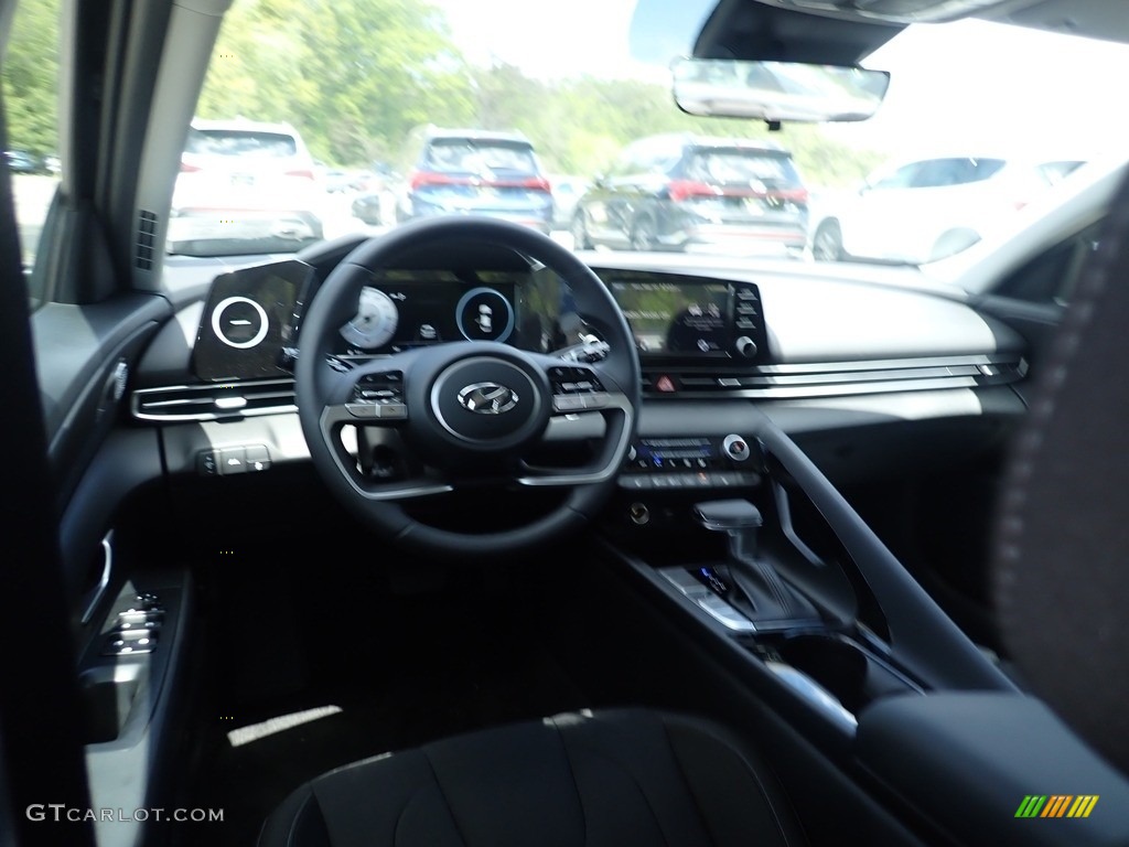 2021 Elantra SEL - Phantom Black / Black photo #9
