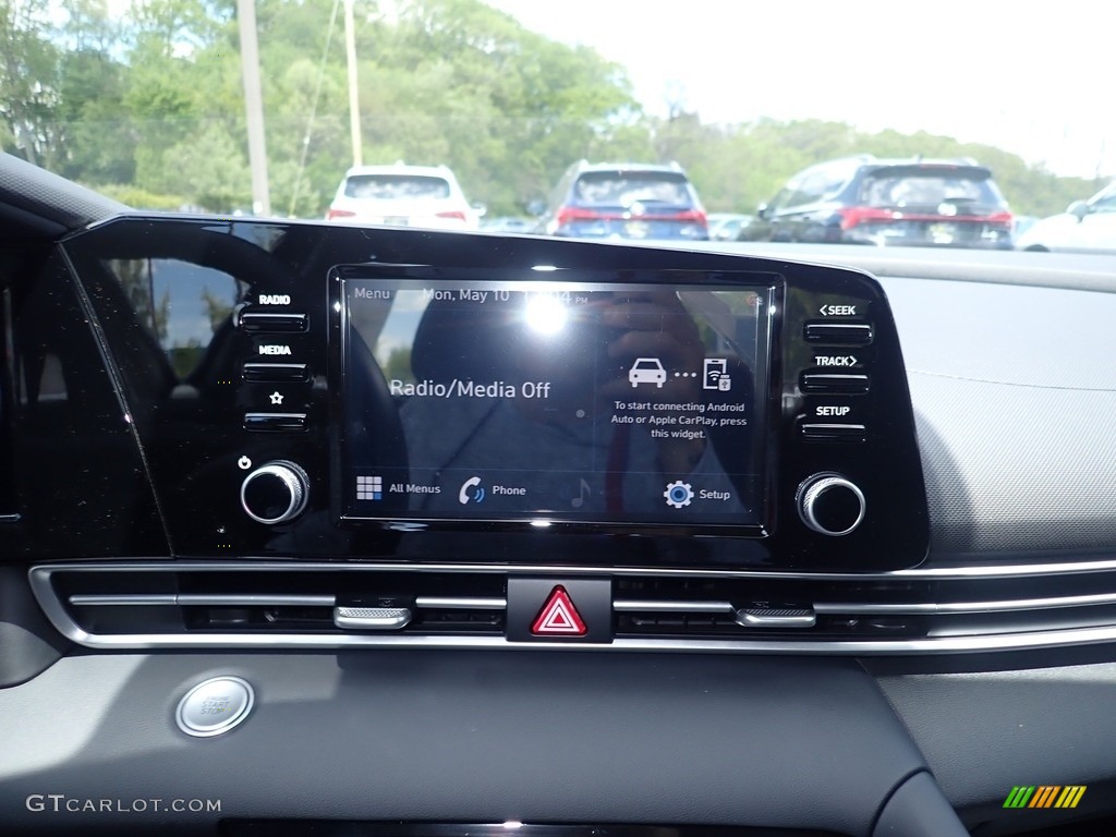2021 Elantra SEL - Phantom Black / Black photo #14