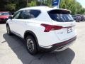 2021 Cream White Hyundai Santa Fe Hybrid Blue AWD  photo #6