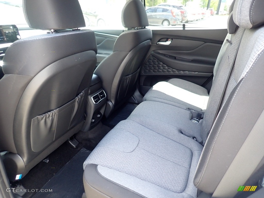 2021 Hyundai Santa Fe Hybrid Blue AWD Rear Seat Photos