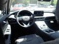 Dashboard of 2021 Santa Fe Hybrid Blue AWD