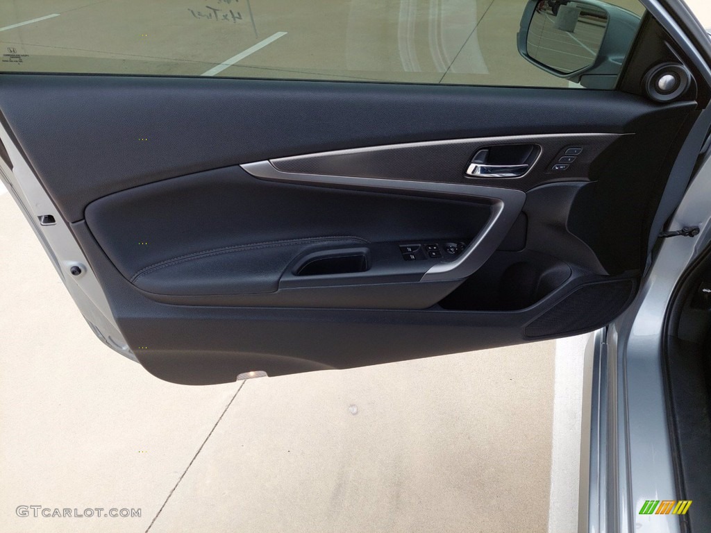 2016 Honda Accord Touring Coupe Black Door Panel Photo #141929121