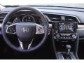 2021 Crystal Black Pearl Honda Civic EX-L Sedan  photo #15