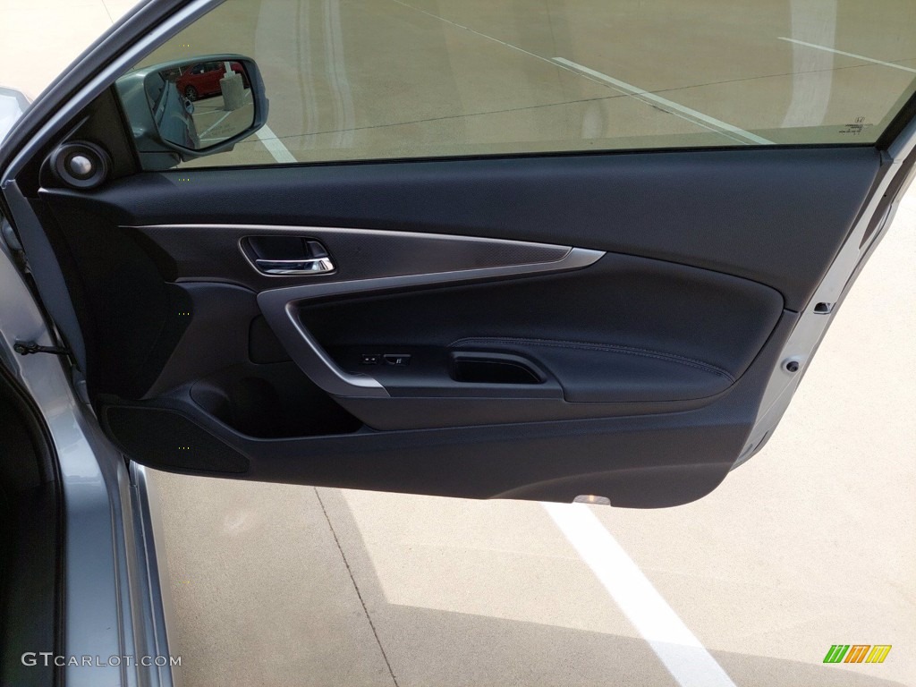 2016 Honda Accord Touring Coupe Black Door Panel Photo #141929394