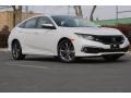 Platinum White Pearl - Civic EX Sedan Photo No. 2