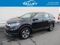 2018 Crystal Black Pearl Honda CR-V LX AWD  photo #1