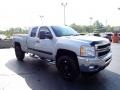 2012 Silver Ice Metallic Chevrolet Silverado 2500HD LT Extended Cab 4x4  photo #10