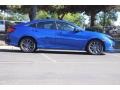 2021 Aegean Blue Metallic Honda Civic EX-L Sedan  photo #4