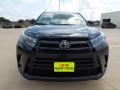 2019 Midnight Black Metallic Toyota Highlander XLE  photo #9