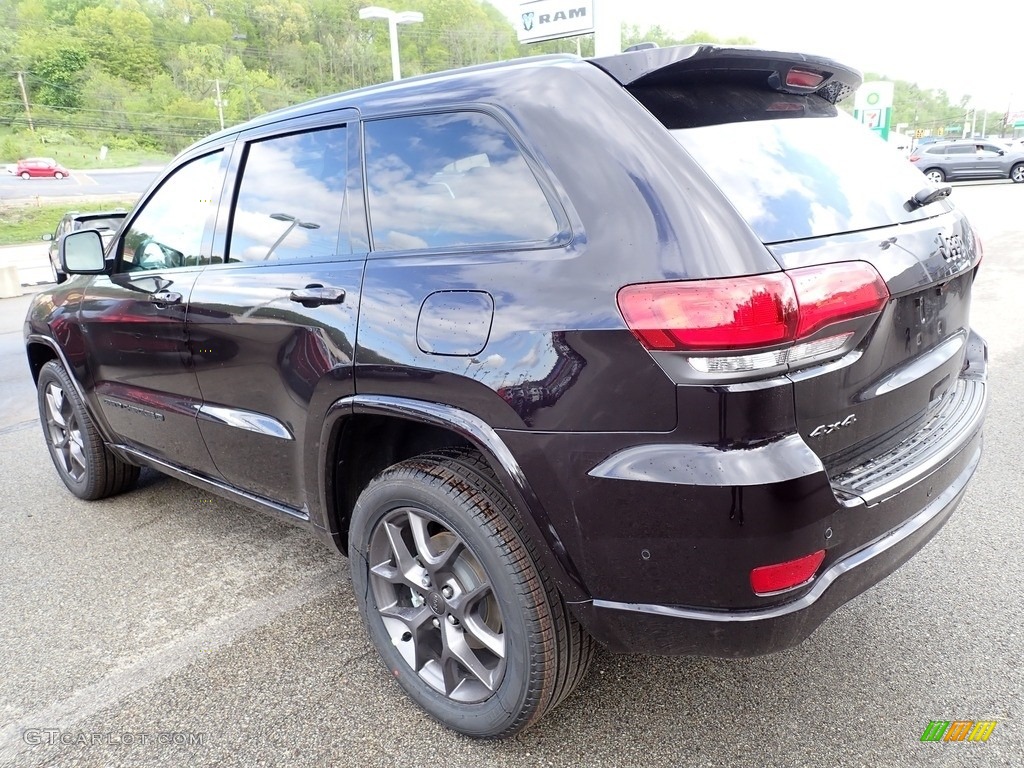 2021 Grand Cherokee Limited 4x4 - Sangria Metallic / Black photo #3