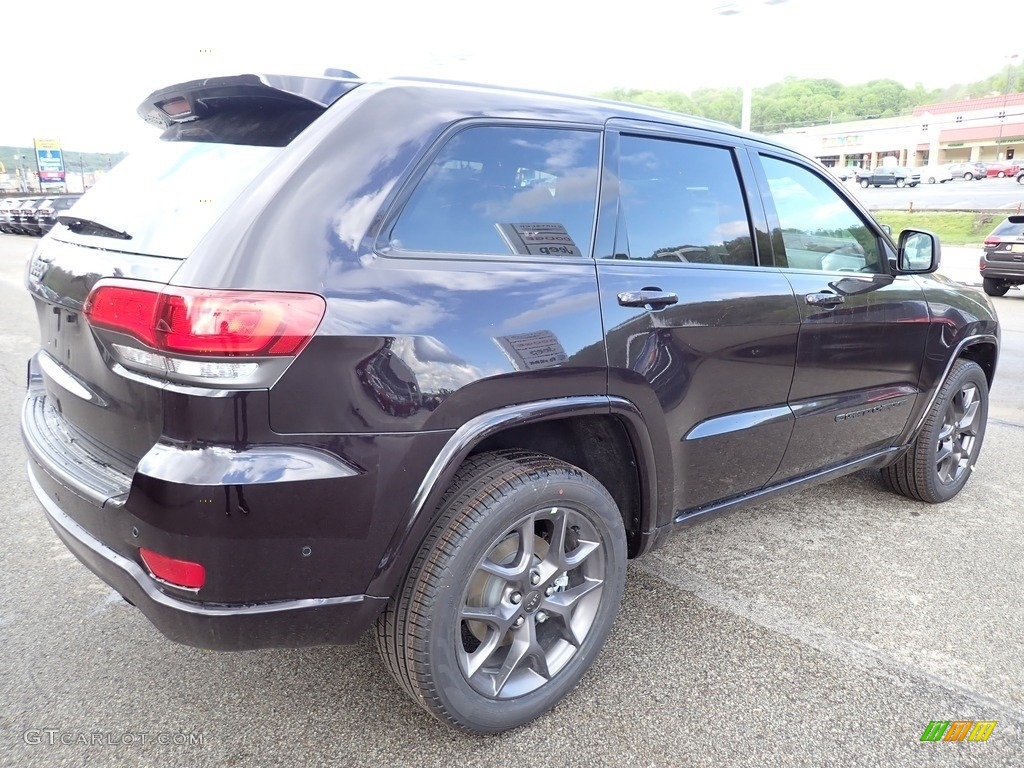 2021 Grand Cherokee Limited 4x4 - Sangria Metallic / Black photo #6