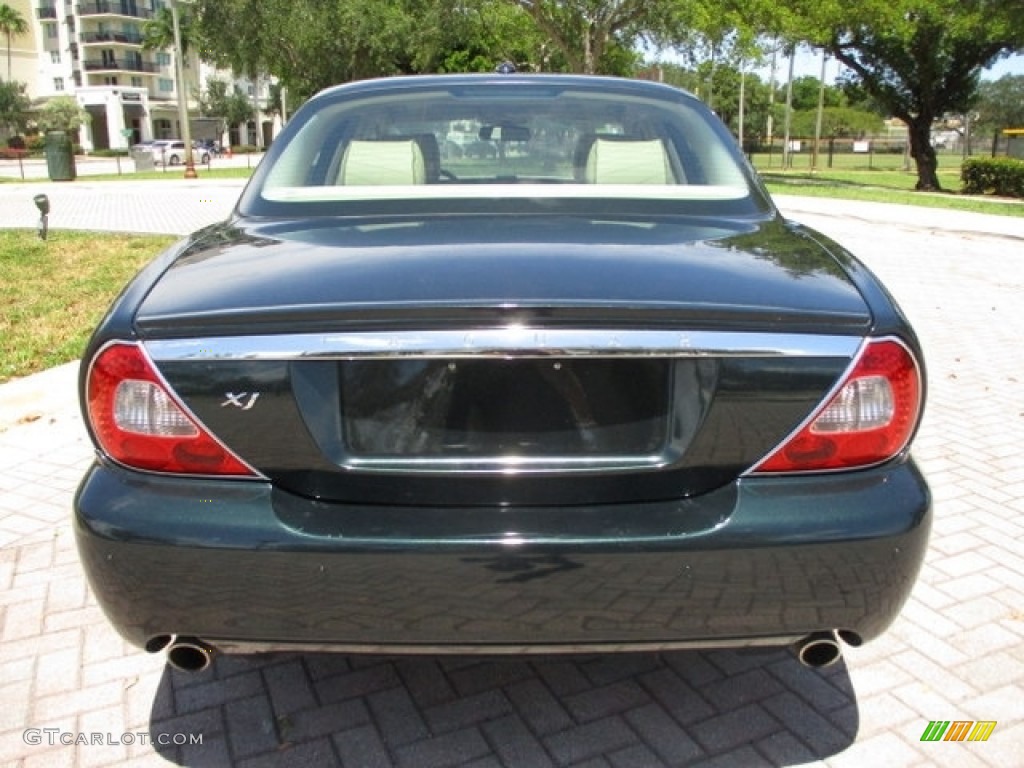 2008 XJ XJ8 - Botanical Green / Champagne/Mocha photo #8