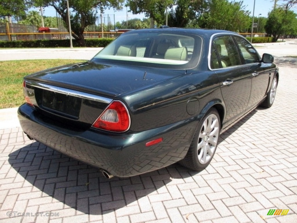 2008 XJ XJ8 - Botanical Green / Champagne/Mocha photo #10