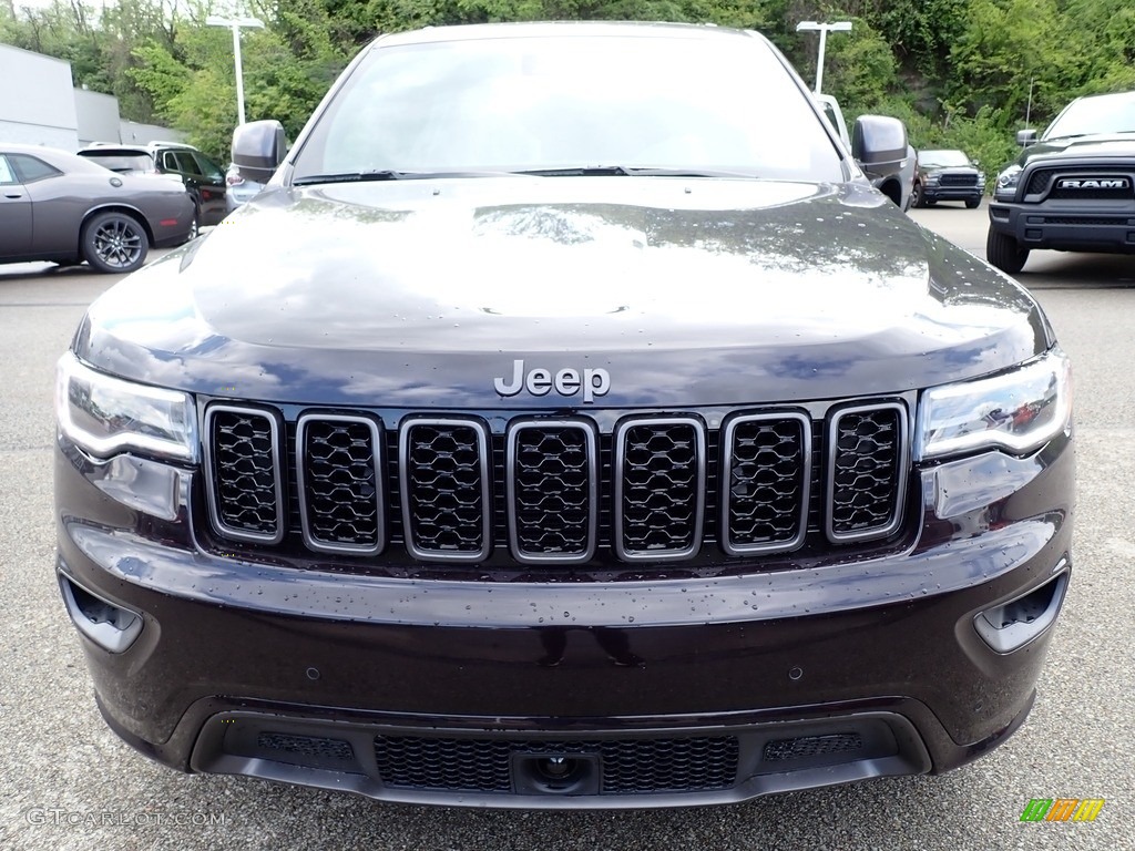 2021 Grand Cherokee Limited 4x4 - Sangria Metallic / Black photo #9