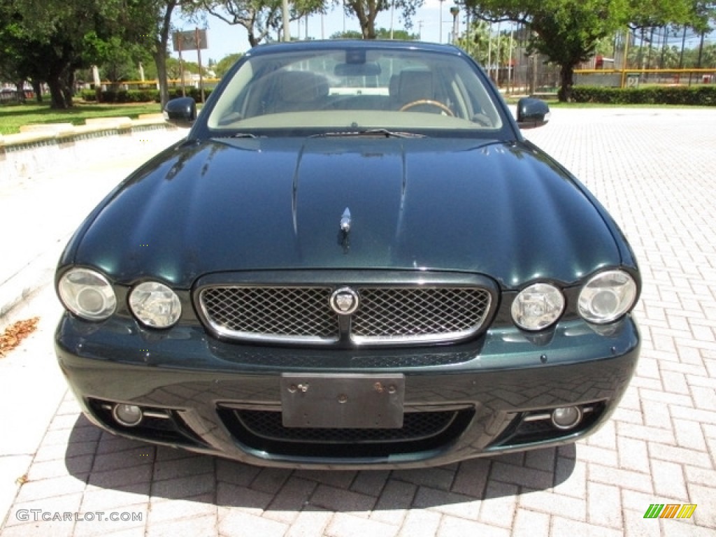 2008 XJ XJ8 - Botanical Green / Champagne/Mocha photo #16