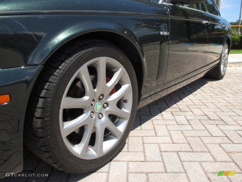 2008 XJ XJ8 - Botanical Green / Champagne/Mocha photo #18