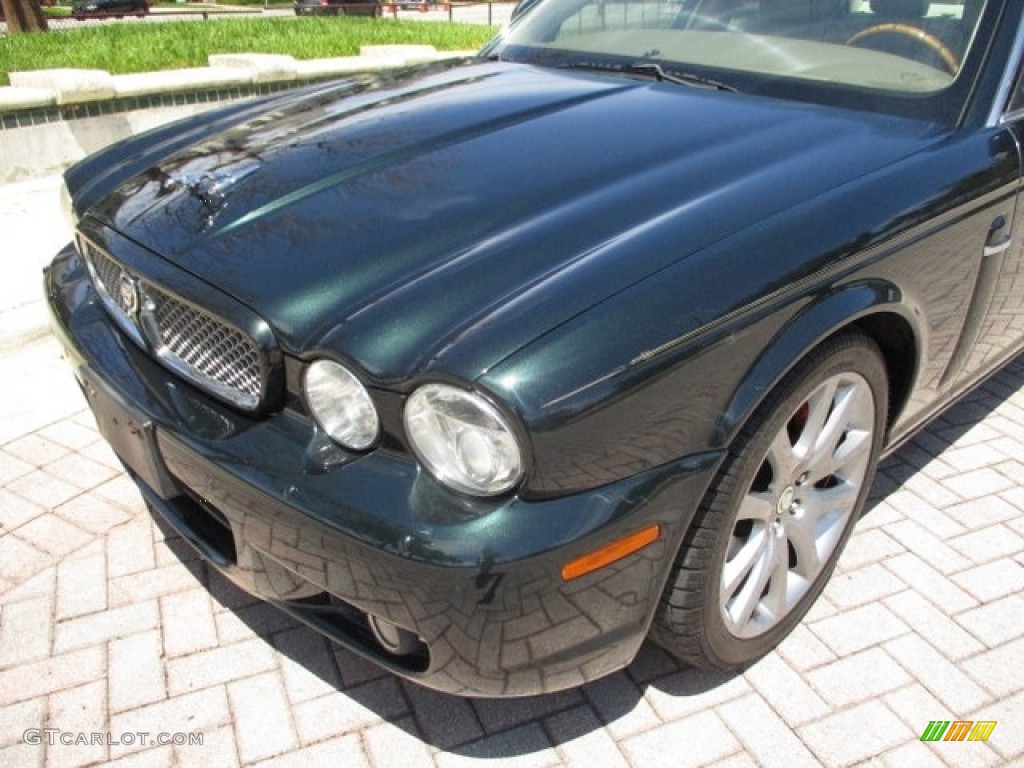 2008 XJ XJ8 - Botanical Green / Champagne/Mocha photo #31