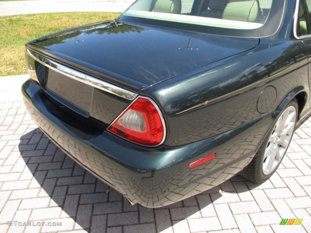 2008 XJ XJ8 - Botanical Green / Champagne/Mocha photo #34