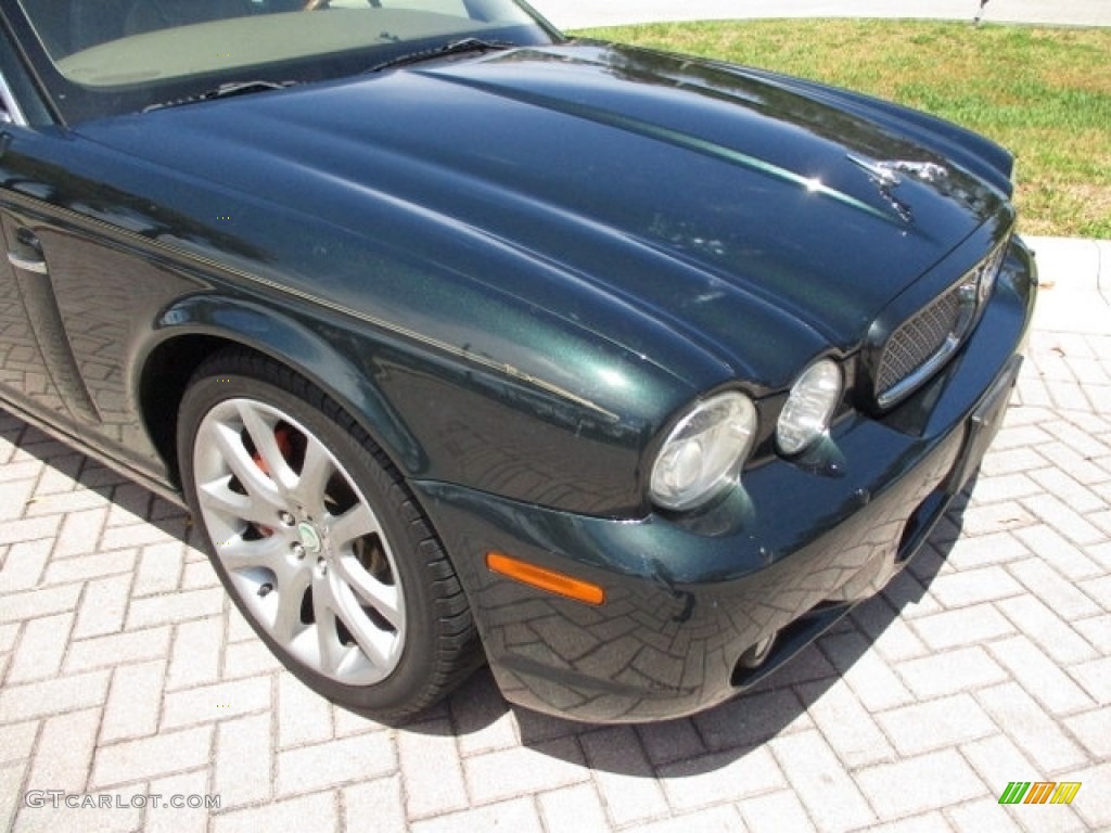 2008 XJ XJ8 - Botanical Green / Champagne/Mocha photo #40