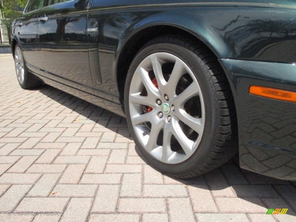 2008 XJ XJ8 - Botanical Green / Champagne/Mocha photo #66