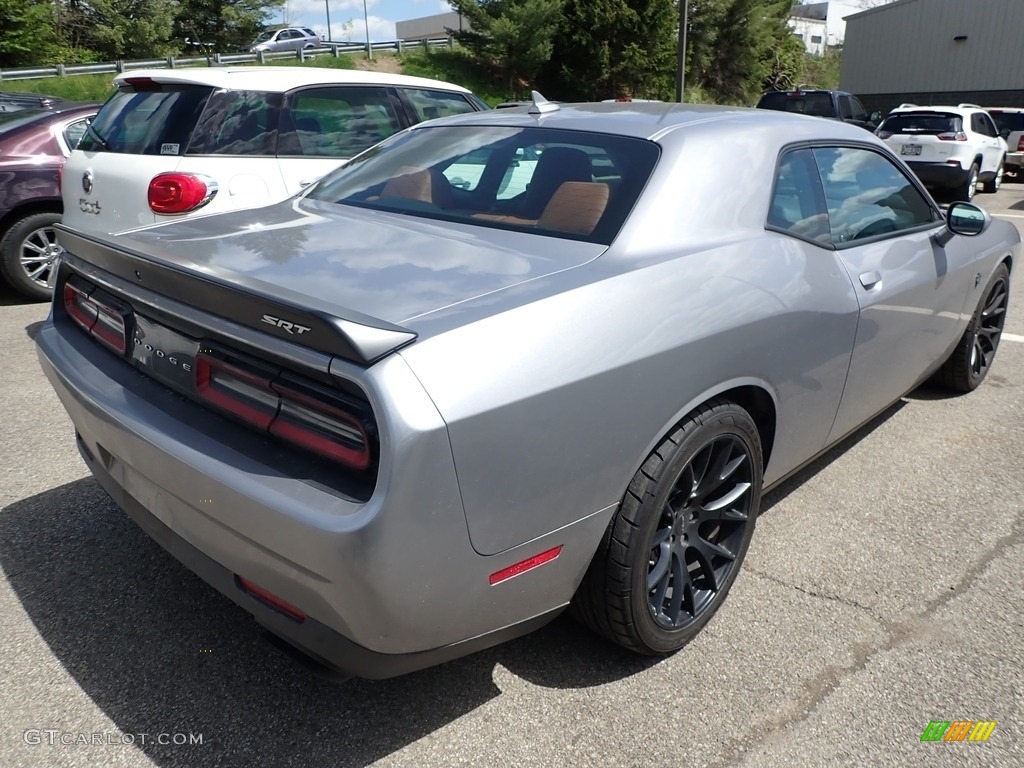 2015 Challenger SRT Hellcat - Billet Silver Metallic / Black photo #2