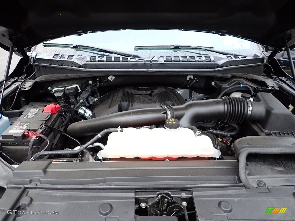 2019 Ford F150 King Ranch SuperCrew 4x4 3.5 Liter PFDI Twin-Turbocharged DOHC 24-Valve EcoBoost V6 Engine Photo #141931350