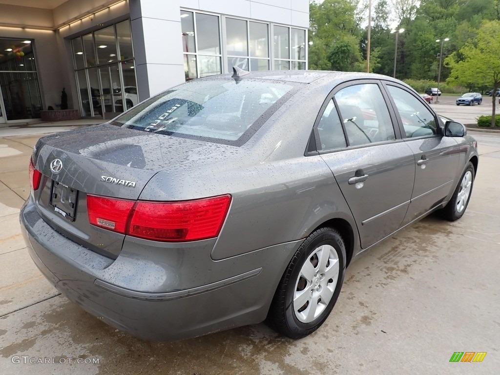 2010 Sonata GLS - Willow Gray / Gray photo #2
