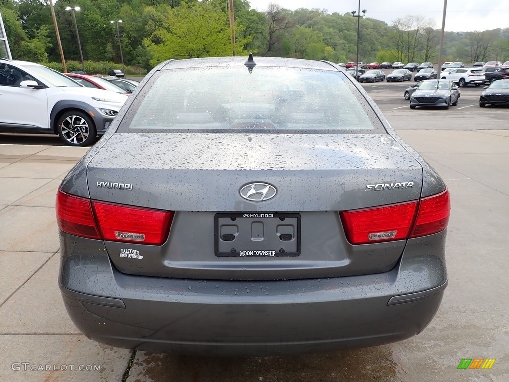 2010 Sonata GLS - Willow Gray / Gray photo #3