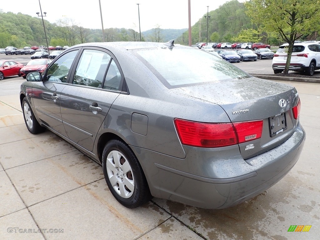2010 Sonata GLS - Willow Gray / Gray photo #4