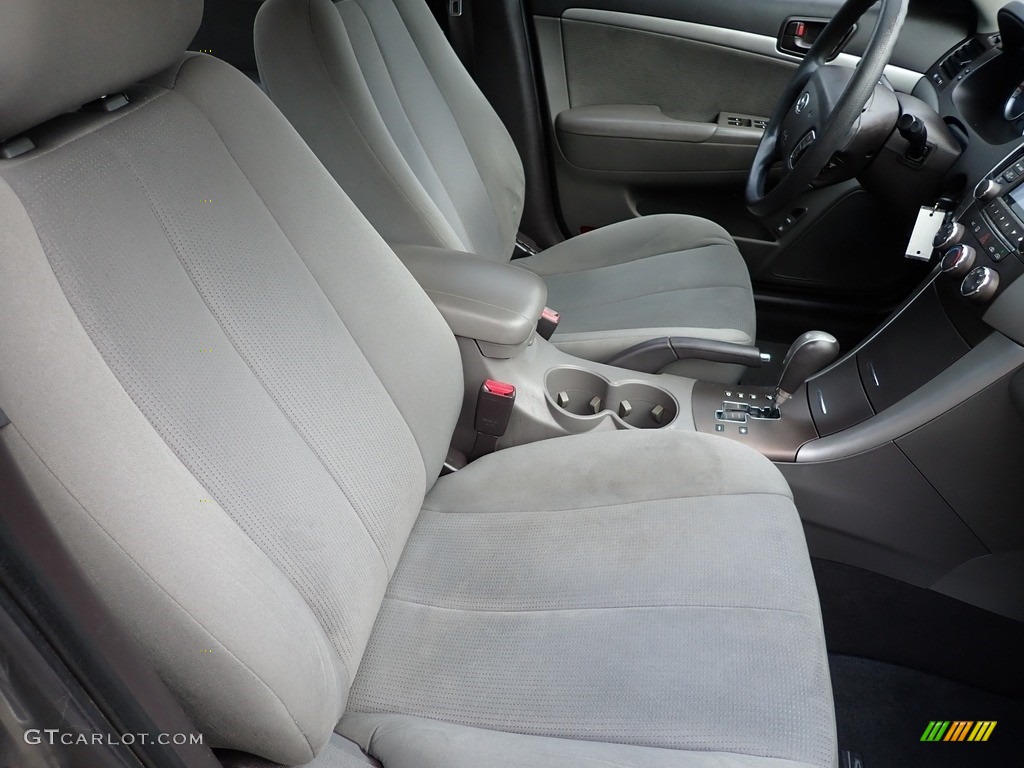 2010 Sonata GLS - Willow Gray / Gray photo #10