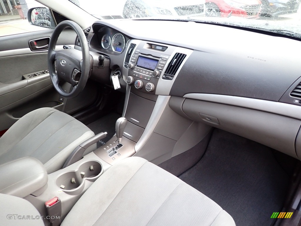 2010 Sonata GLS - Willow Gray / Gray photo #11